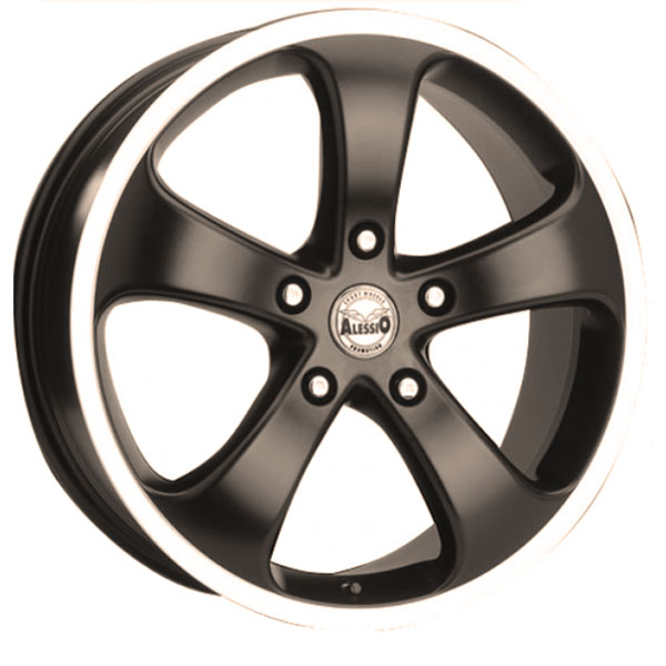 8x17 5x114.3 35(ET) 69.1(DIA) Alessio Star-5 Black