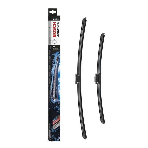 Щетка стеклоочистителя BOSCH AeroTwin A312S 600/450 мм бескар. 2шт 3397014312