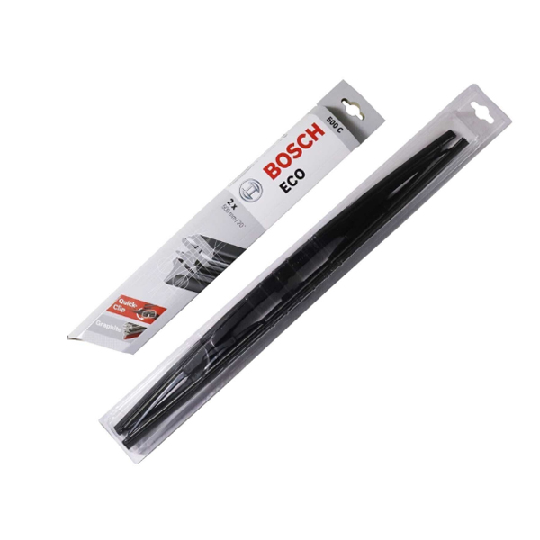 Щетка стеклоочистителя BOSCH ECO 500C 500/500 мм каркас комплект 2шт 3397005161