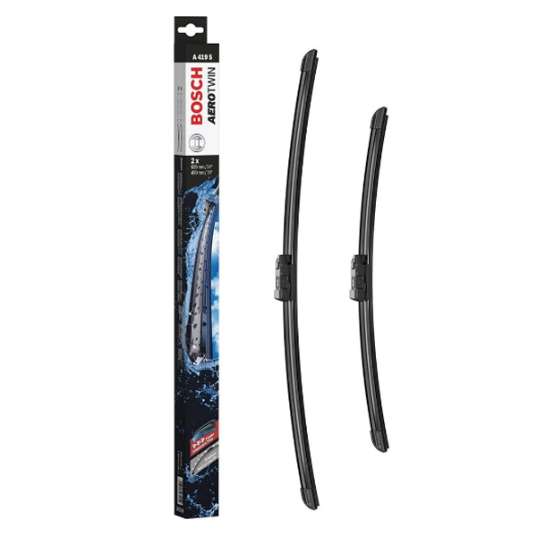 Щетка стеклоочистителя BOSCH AeroTwin A419S 600/450 мм бескар. 2шт 3397014419