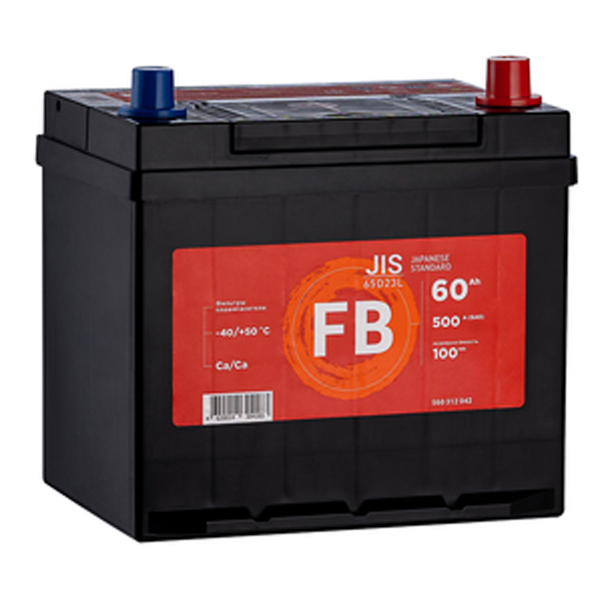 6СТ-60 * FB JIS STANDARD обратная 500А 232x173x220 (Курск)