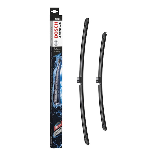 Щетка стеклоочистителя BOSCH AeroTwin A072S 600/475 мм бескар. 2шт 3397007072