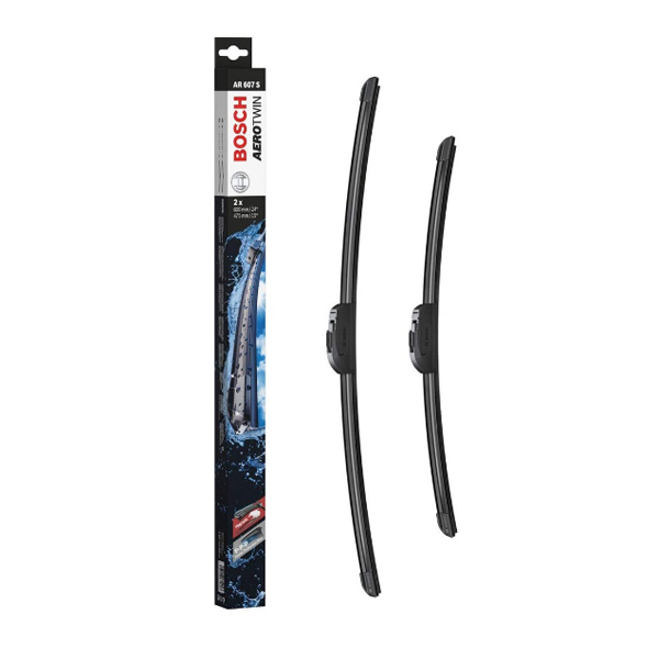 Щетка стеклоочистителя BOSCH AeroTwin AR607S 600/475 мм бескар. 2шт 3397118909