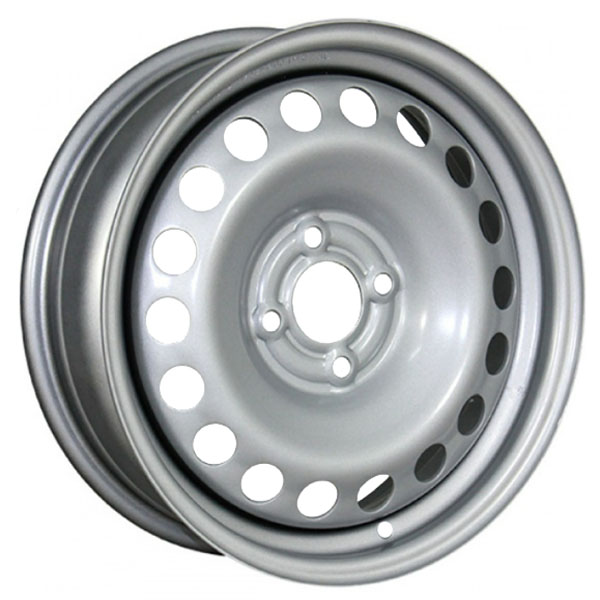 6x15 4x100 50(ET) 60.1(DIA) TREBL 64A50C_P Silver Renault Logan/Largus