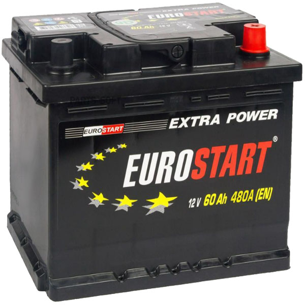 6СТ-60 * EUROSTART Asia обратная 480А 232x175x225 Беларусь (Уценка)