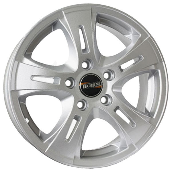 6x15 5x108 52.5(ET) 67.1(DIA) Tech-Line 501 Silver