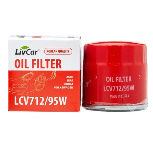 Фильтр масляный LIVCAR OIL FILTER LCV712/95W (W712/95)