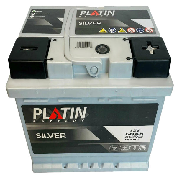 6СТ-60 * Platin Silver прямая 600А 242x175x190 Турция (Уценка)