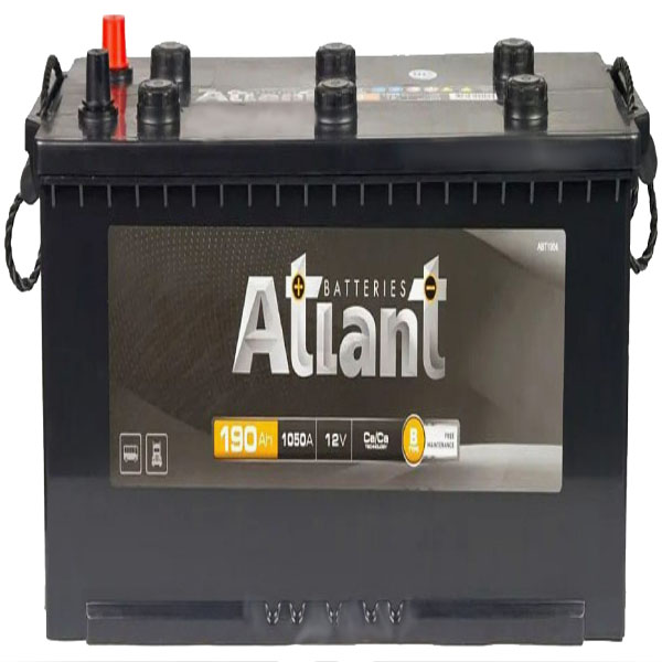 6СТ-190 * ATLANT Black прямая конус 1050А 513x218x220 (Беларусь)