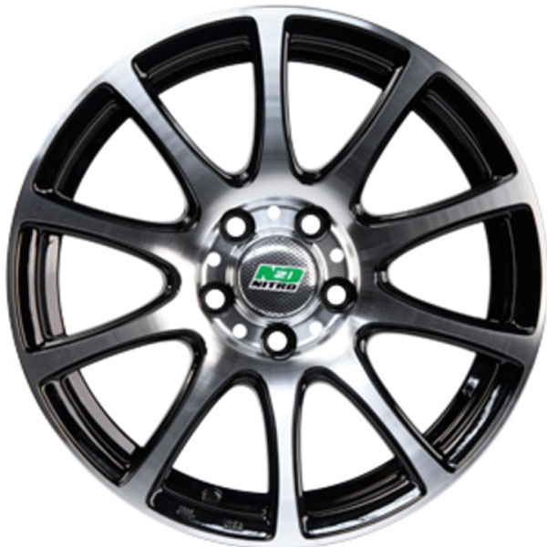7.5x17 5x105 42(ET) 56.6(DIA) Nitro Y1010 BFP (Ставленные)