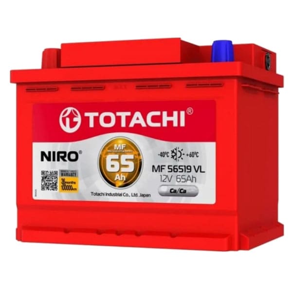 6СТ-65 * TOTACHI NIRO MF 56519 прямая Толстые 660А 242x175x190