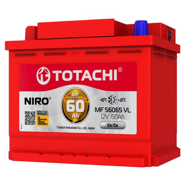 6СТ-60 * TOTACHI NIRO MF 56065 прямая Толстые 600А 242x175x190