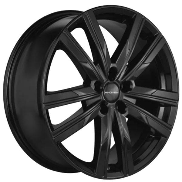 7.5x19 5x108 47(ET) 60.1(DIA) Khomen Wheels KHW1905 Black (Chery Tiggo 8)