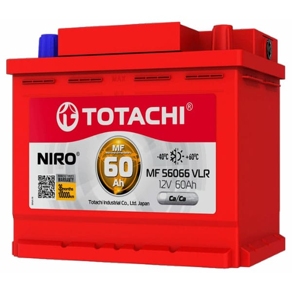 6СТ-60 * TOTACHI NIRO MF 56066 VLR обратная