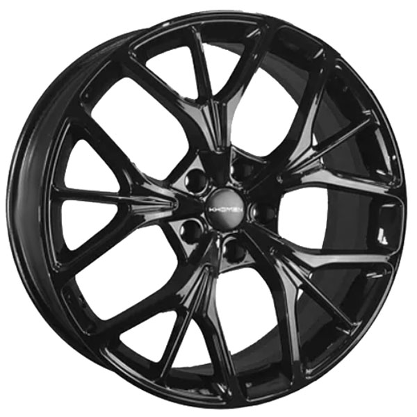 8x20 5x120 42(ET) 66.1(DIA) Khomen Wheels KHW2012 Black (Voyah Dream)