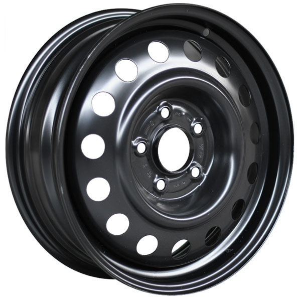 6x15 5x100 38(ET) 57.1(DIA) ТЗСК Черный глянец Volkswagen Polo