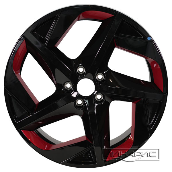 7x18 5x108 33(ET) 60.1(DIA) Chery/Exeed T19C Black/Red Omoda C5 + заглушка 450AA