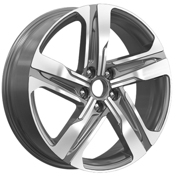 7.5x19 5x114.3 53(ET) 67.1(DIA) K&K KP004 Diamond gloss graphite Hyundai Tucson