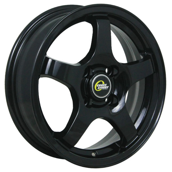 6x15 4x100 40(ET) 60.1(DIA) CROSS STREET CR-14 (A1051) Black