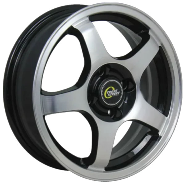 6x15 4x100 40(ET) 60.1(DIA) CROSS STREET CR-14 (A1051) BKF
