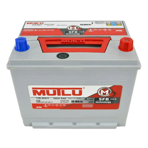 6СТ-60 * MUTLU SFB M2 Asia обратная 520А 232x173x225 (Турция)