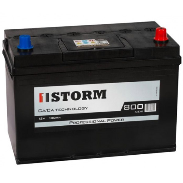 6СТ-125 * STORM Power обратная 1100А 344x175x230 (Турция)