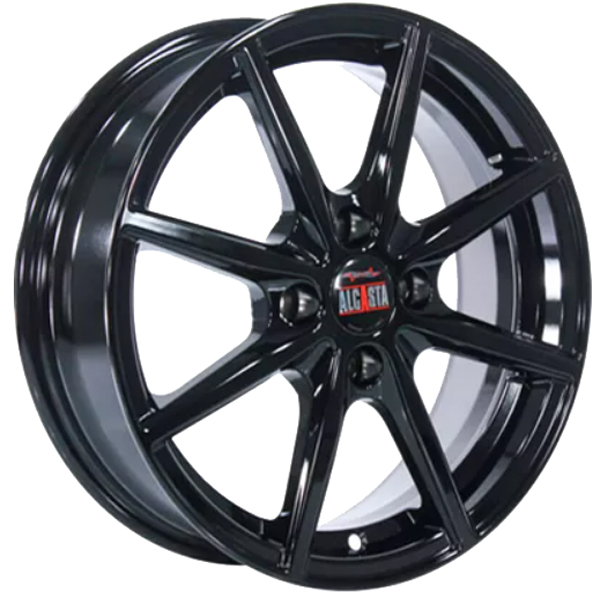 6x15 4x100 46(ET) 60.1(DIA) ALCASTA M63 Black