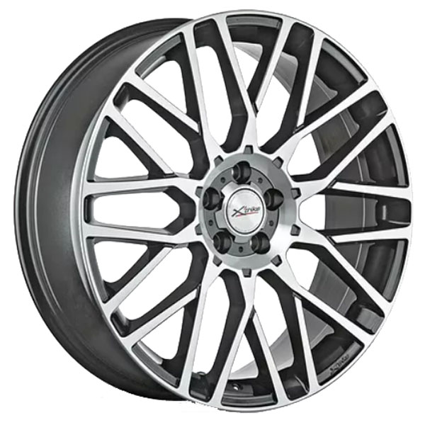 8.5x20 5x112 38(ET) 57.1(DIA) X-TRIKE X-137 BK/FP VW Tiguan (1 шт. поцарап.) (Уценка без гарантии)