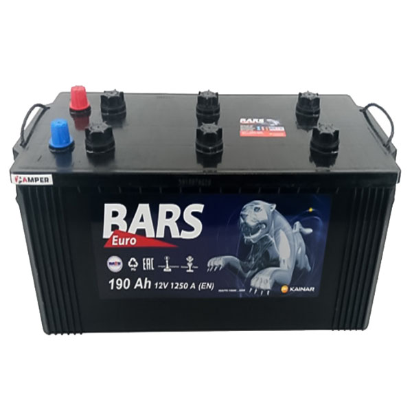 6СТ-190 * BARS обратная евро 1250А 524x239x223 (Казахстан)