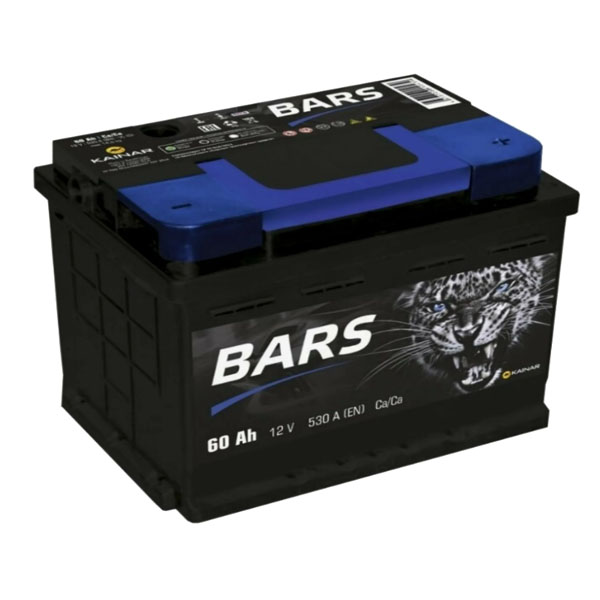 6СТ-60 * BARS прямая 600А 242x175x190 (Казахстан)