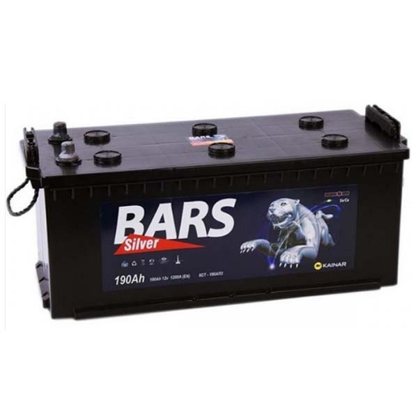 6СТ-190 * BARS прямая болт 1250А 524x239x223 (Казахстан)