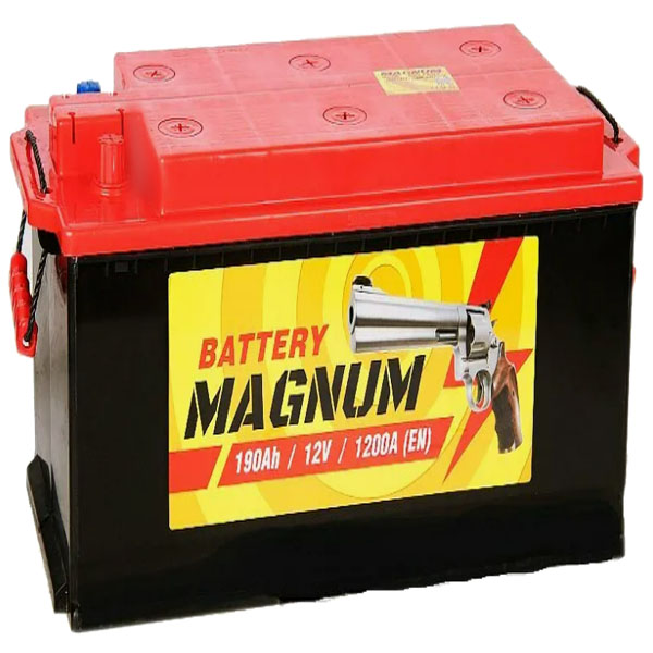 6СТ-190 * Magnum прямая болт 1200А 524x239x223 (Казахстан)