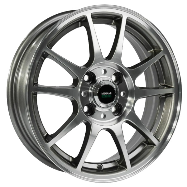 6x15 4x100 50(ET) 60.1(DIA) Megami MGM-5 GMF