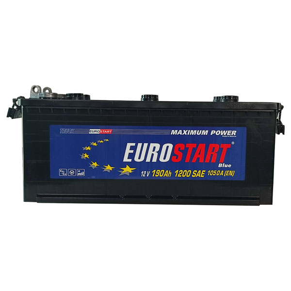 6СТ-190 * EUROSTART Blue прямая болт 1050А 513x223x223 (Беларусь)