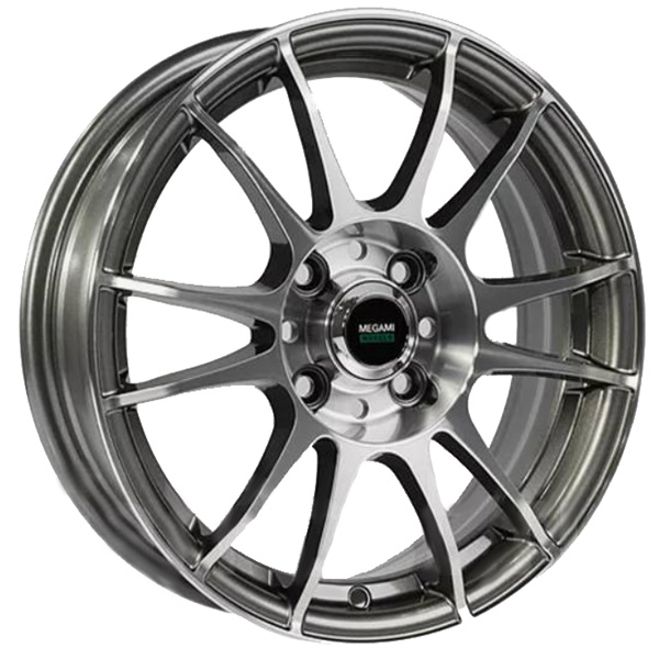 6x15 4x98 35(ET) 58.6(DIA) Megami MGM-3 GMF
