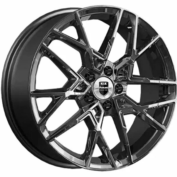 7x18 5x108 33(ET) 60.1(DIA) K&K Вудроф (КС104) Алмаз черный
