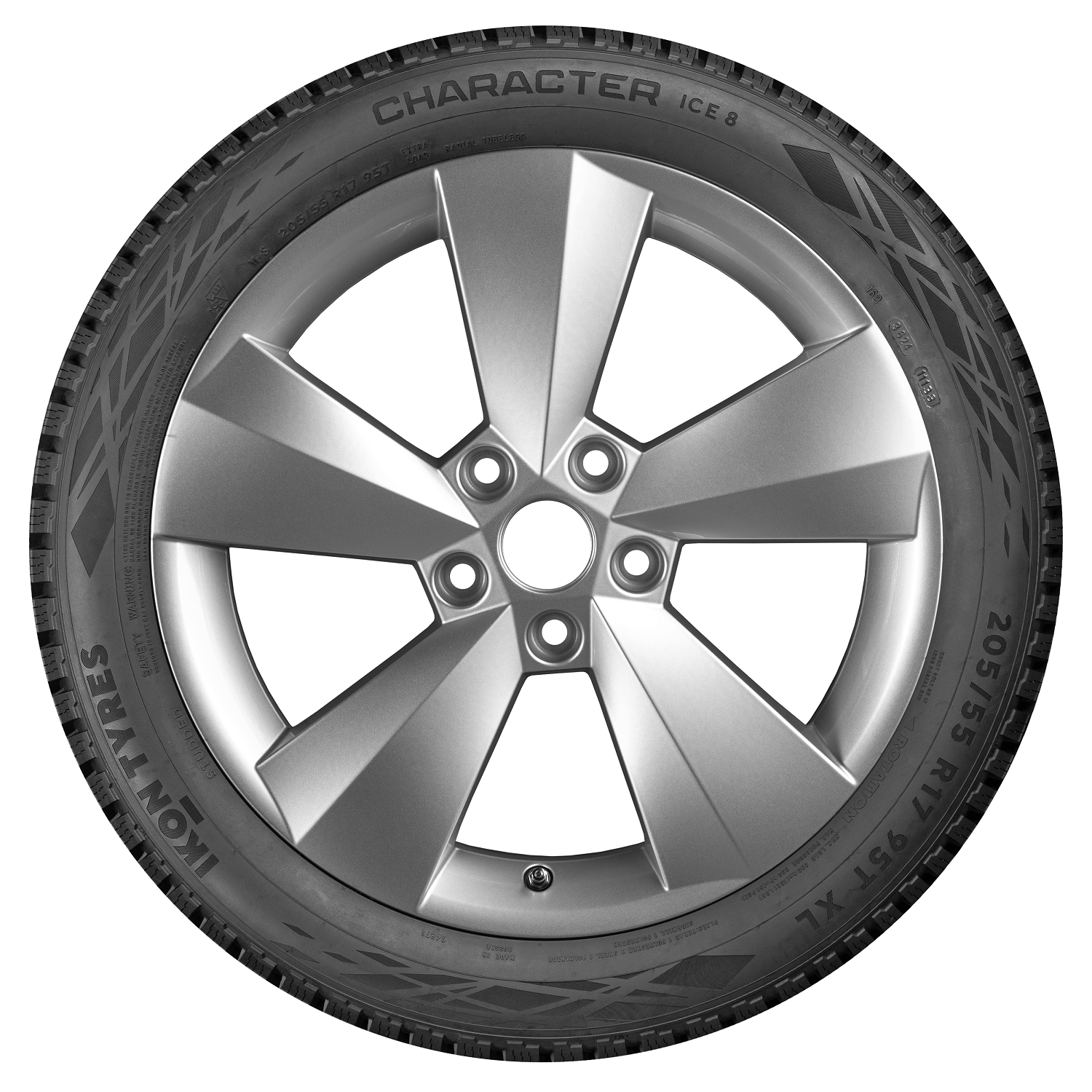 215/60R17 IKON TYRES Character ICE 8 бк шип 100 T XL