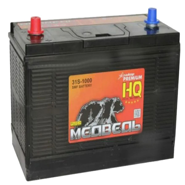 6СТ-120 * Медведь прямая (31S-1000) винт 1000А 330x172x240 (с/х и дорожная с/х техника)